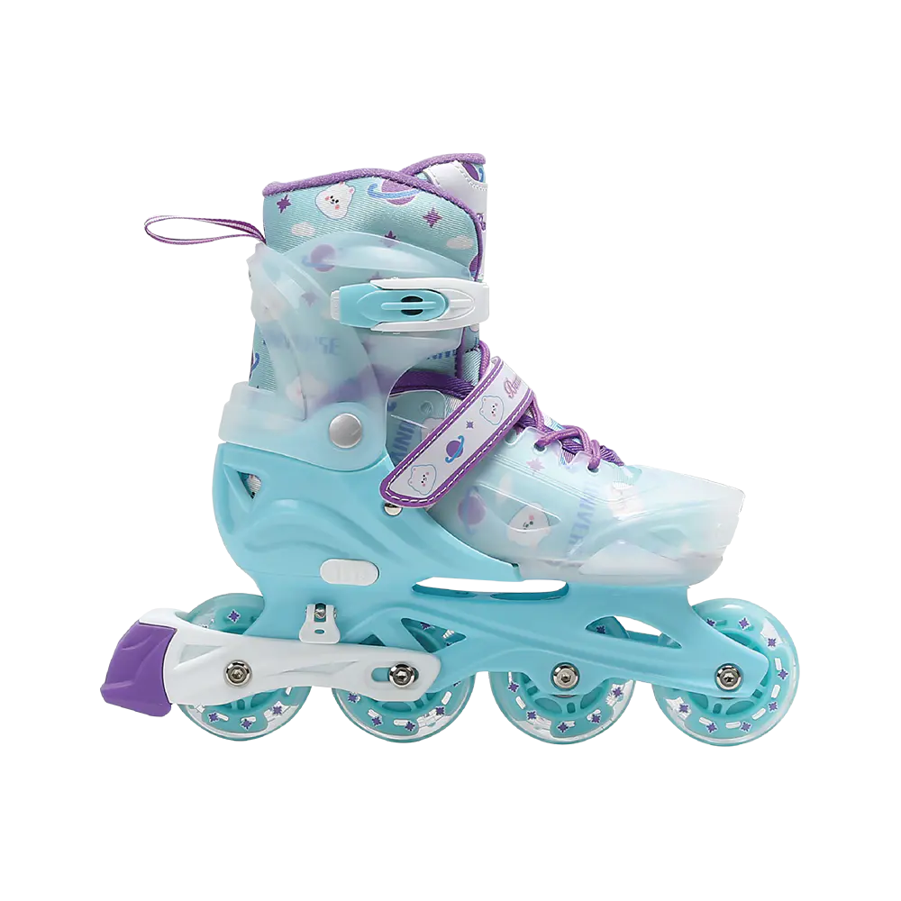 BW-230-3 Sparking Led Patină în linie cu roți