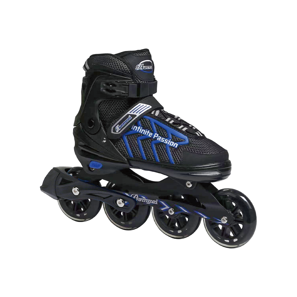 BW-128 PU Big Wheel Patine in linie