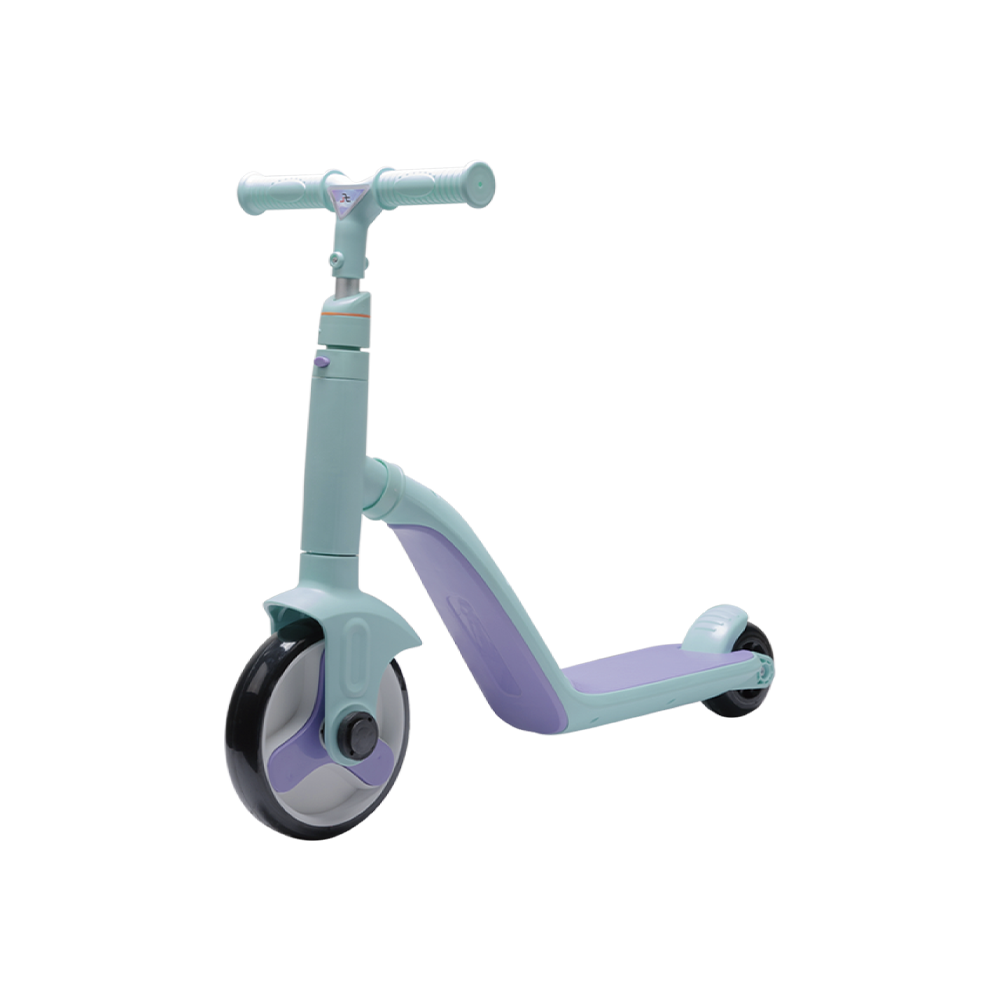 FL-988 Trotineta 2 in 1 din plastic pentru copii