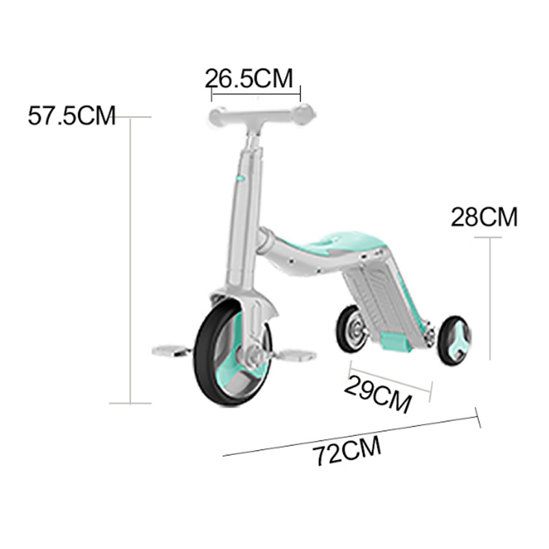 FL-868 Trotineta pentru copii 3 in 1